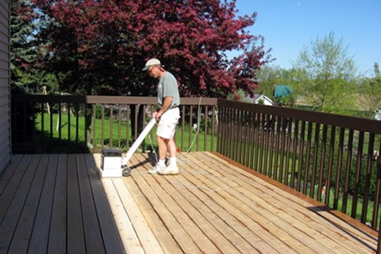 Deck Painting and Refinishing